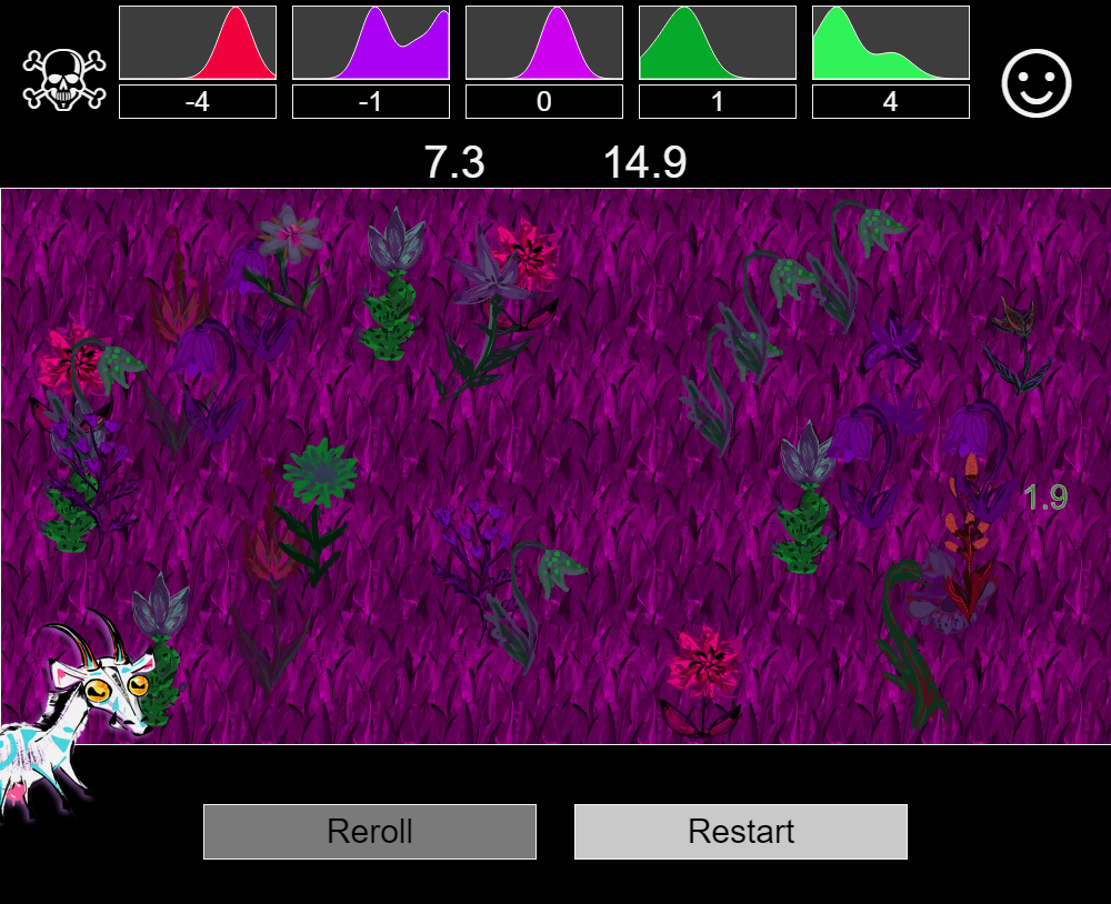 Game screen Game screen